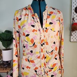 Daniel Rainn Multicolor Floral Top